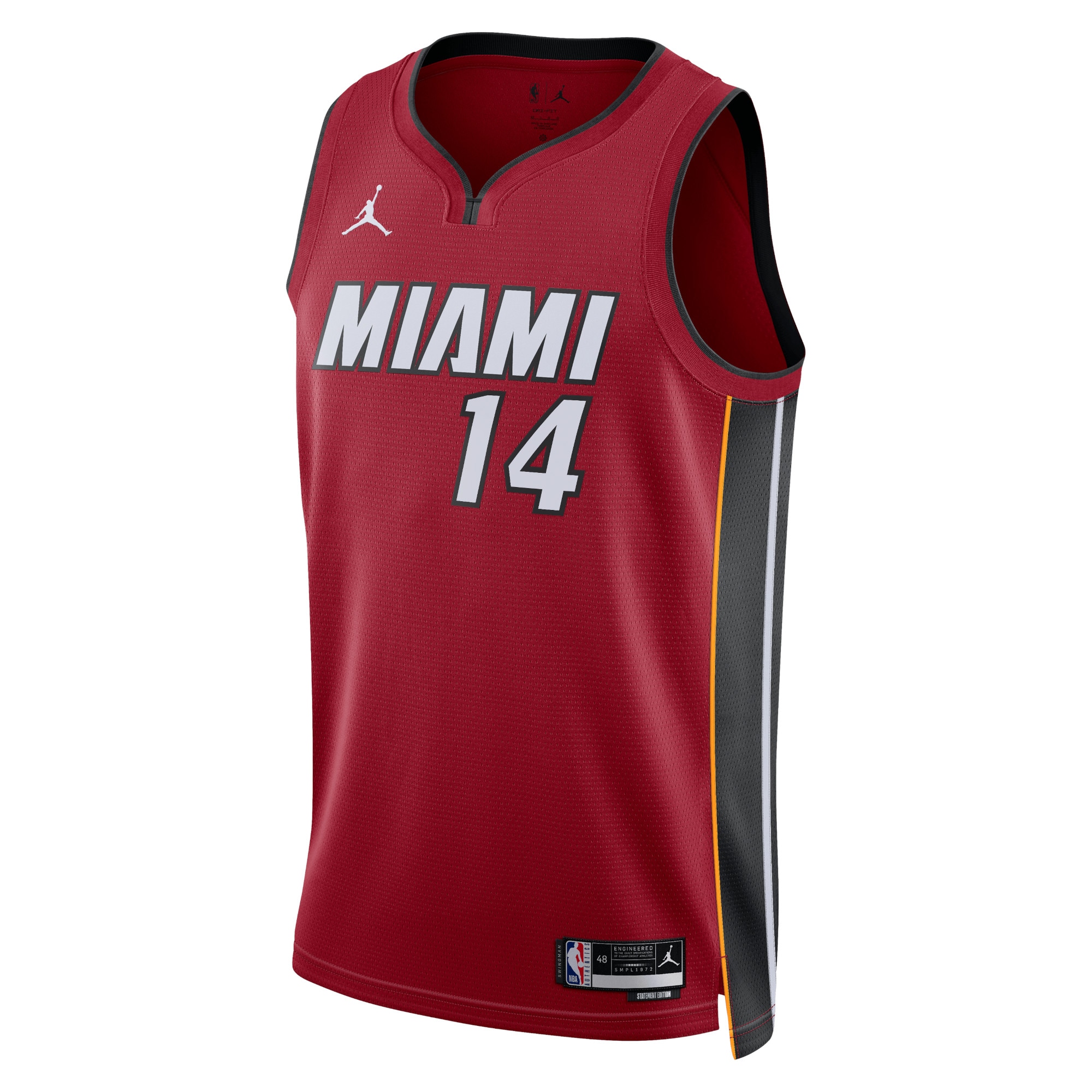 Miami Heat Jordan Statement Edition Swingman Jersey - Red - Tyler Herro - Unisex