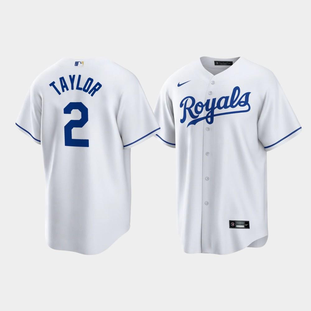 Michael A. Taylor 2 Kansas City Royals White Home Player Jersey