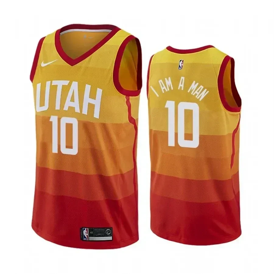 Mike Conley Jr. I Am A Man Jazz City Jersey