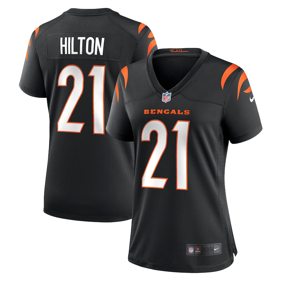 Mike Hilton 21 Cincinnati Bengals Women Game Jersey - Black Js9485