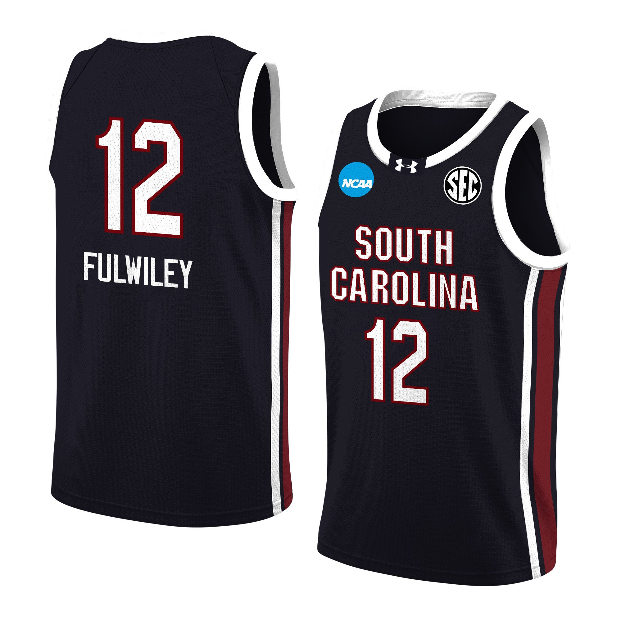 Milaysia Fulwiley 12 South Carolina 2024 Women's Basketball Jersey - Black, Unisex Jersey