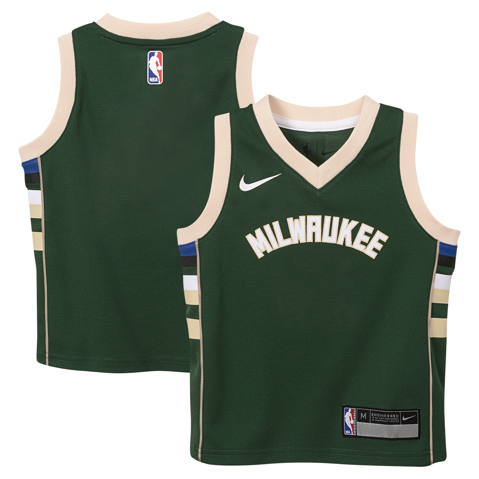 Milwaukee Bucks Icon Jersey - Custom - Toddler