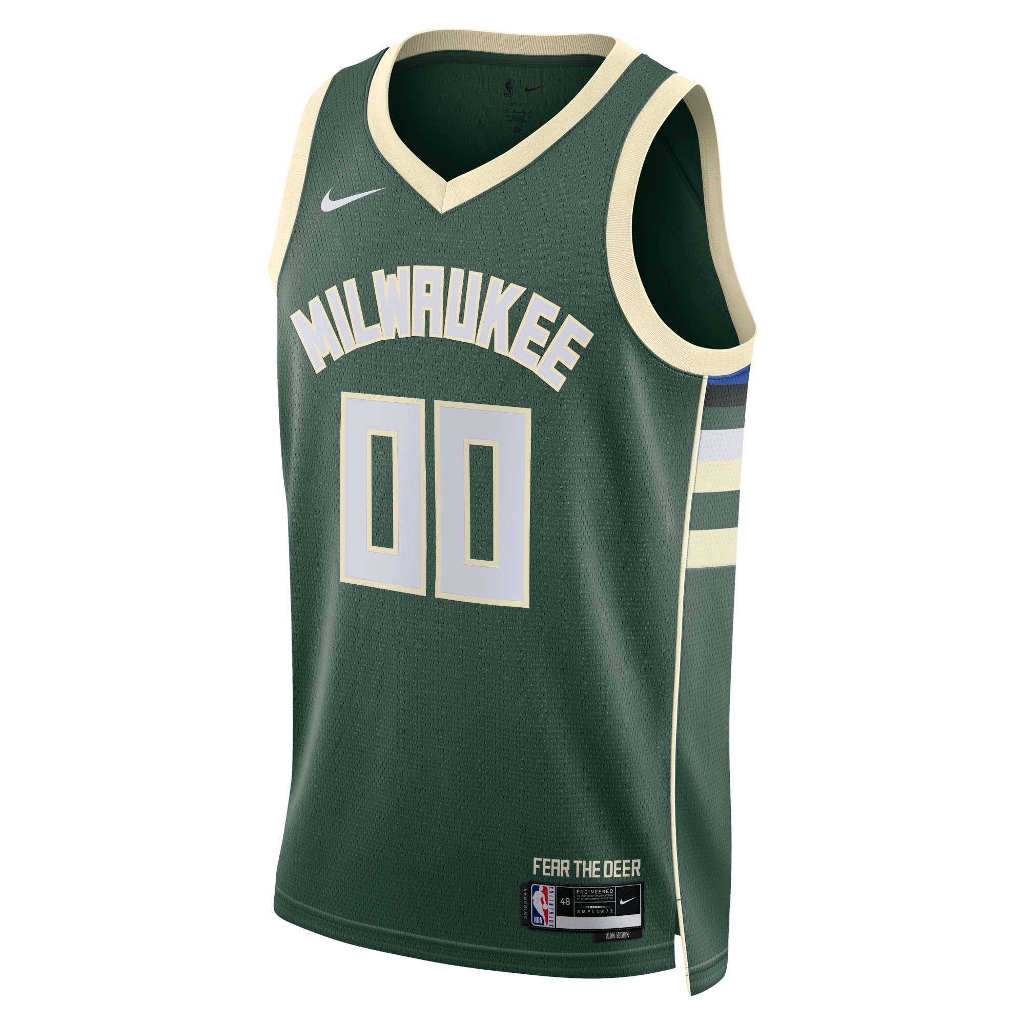 Milwaukee Bucks Icon Swingman Jersey - Custom - Unisex