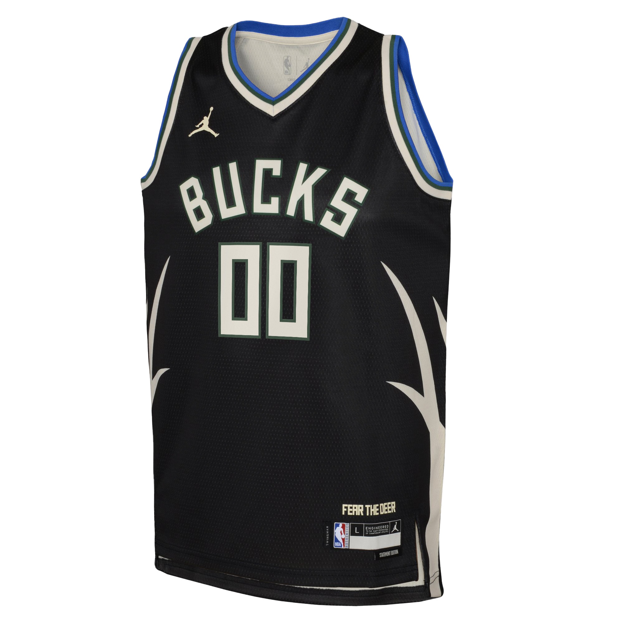 Milwaukee Bucks Jordan Statement Swingman Jersey 22 - Custom - Youth