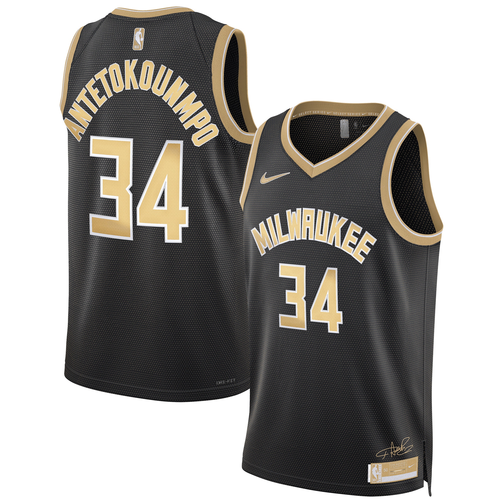Milwaukee Bucks Select Series Swingman Jersey - Giannis Antetokounmpo - Mens