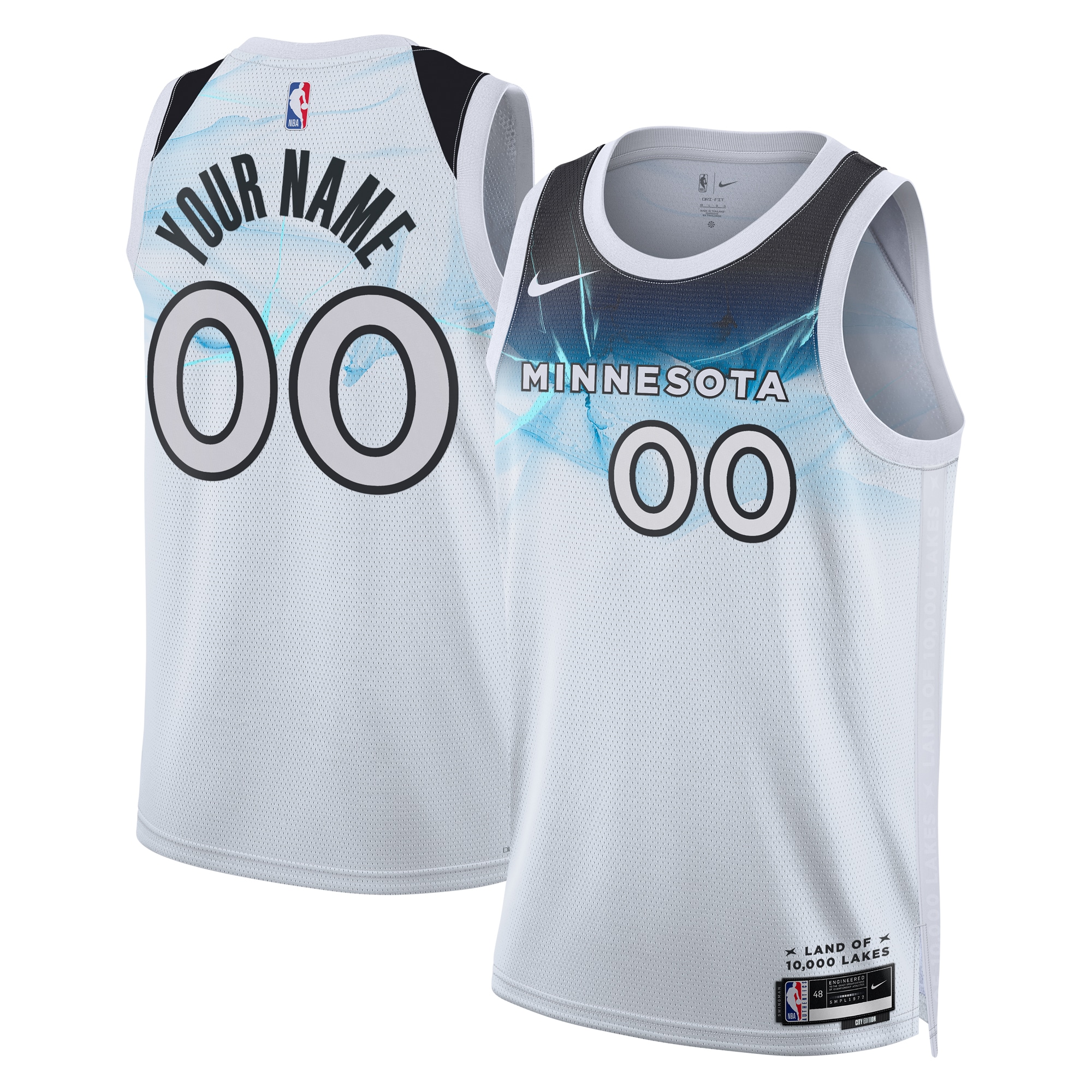 Minnesota Timberwolves City Edition Swingman Jersey 2024 - Custom - Unisex