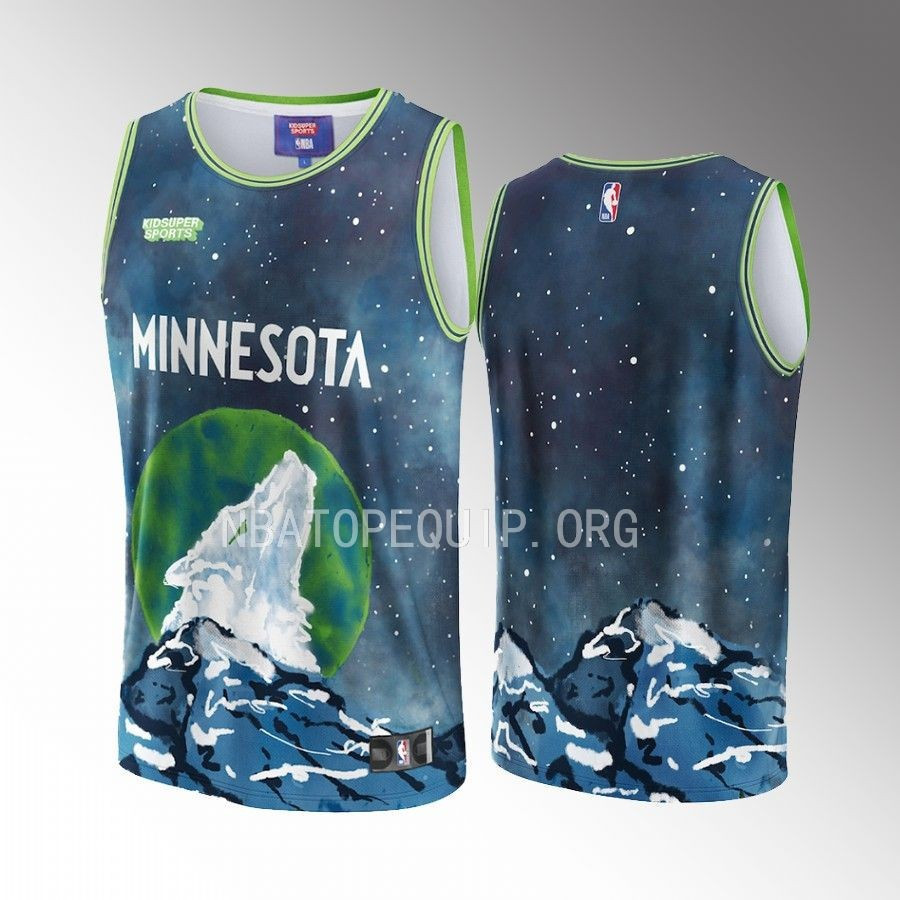 Minnesota Timberwolves Nba & Kidsuper Studios Unisex Hometown Jersey