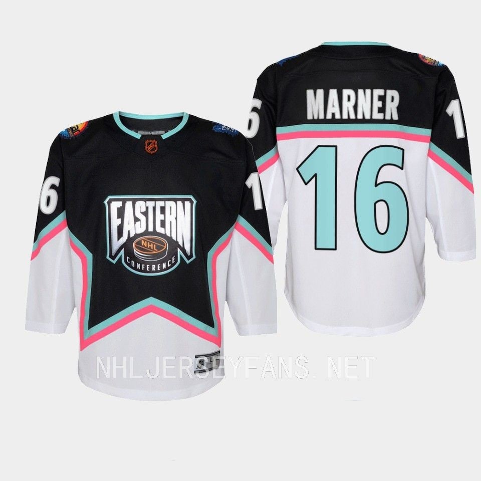 Mitch Marner 16 Toronto Maple Leafs 2023 All-star Eastern Conference Black