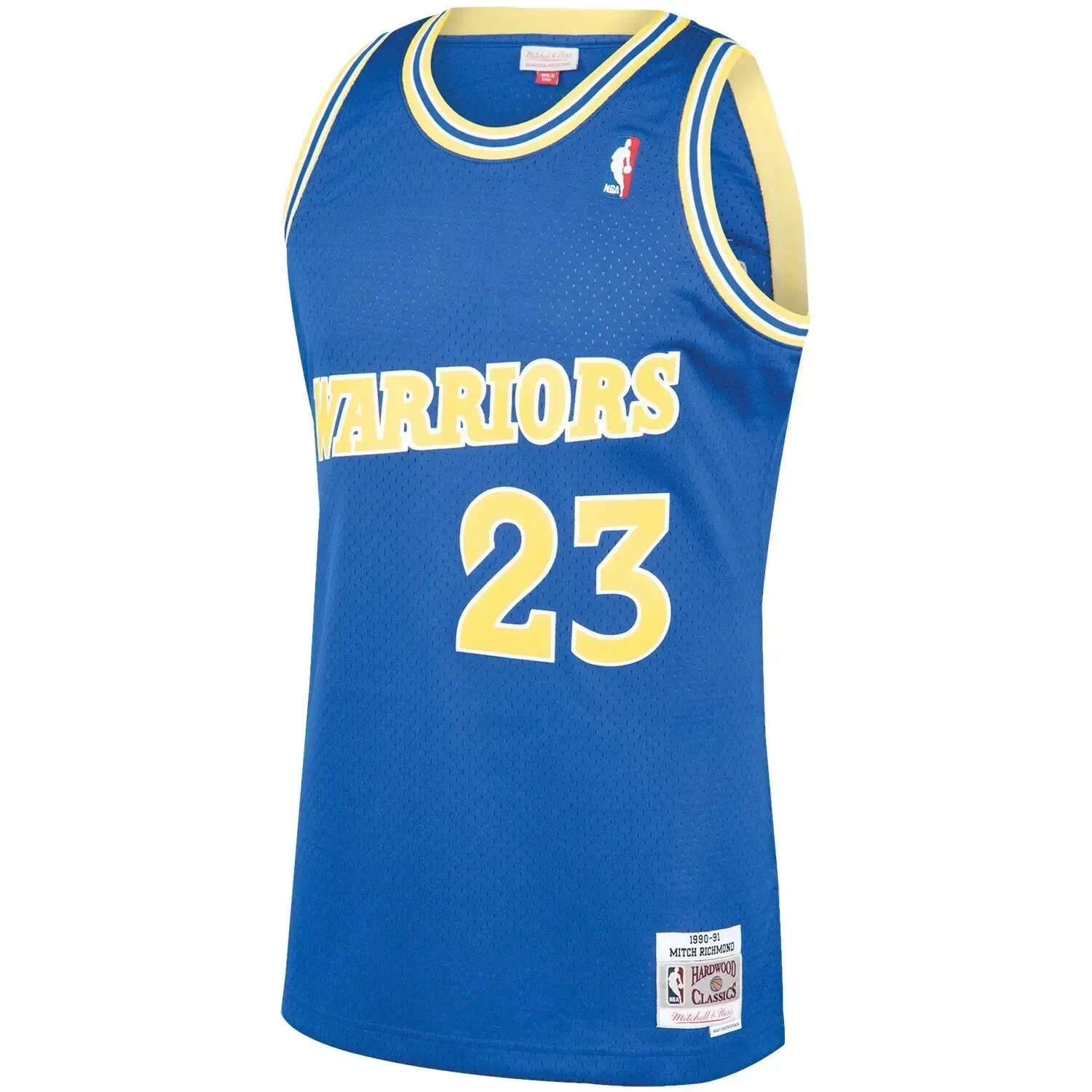 Mitch Richmond Golden State Warriors Mitchell & Ness 1990-91 Hardwood Classics Swingman Player Jersey - Royal