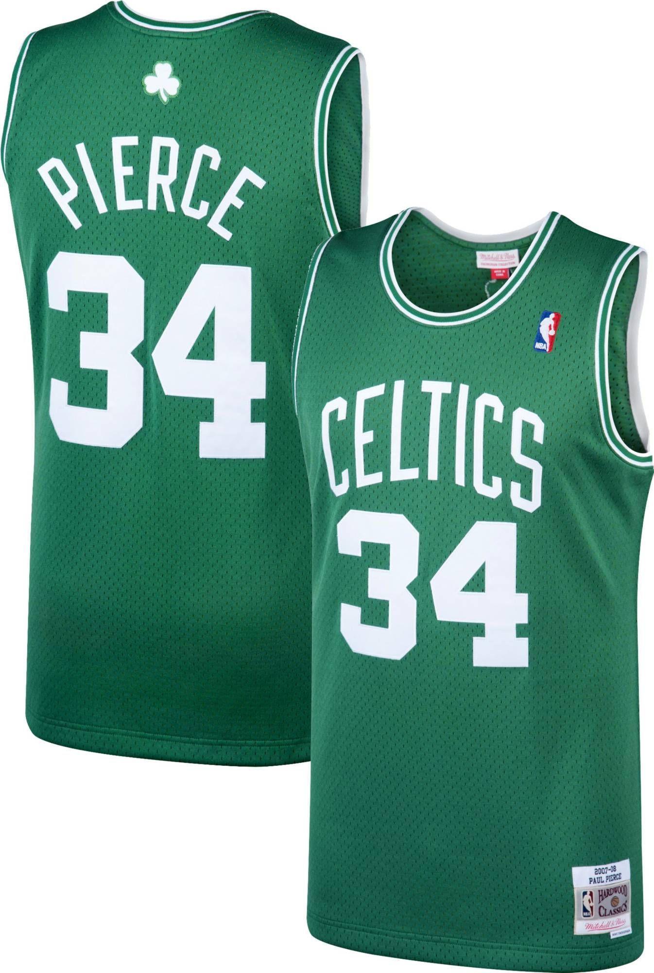 Mitchell & Ness Men's Boston Celtics Paul Pierce 34 Swingman Jersey