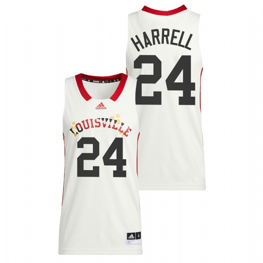 Montrezl Harrell 24 White Louisville Cardinals Basketball Honoring Black Excellence Jersey