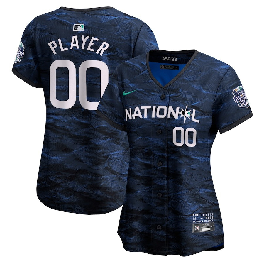 National League Women's 2023 All-star Game Limited Custom Jersey - Royal