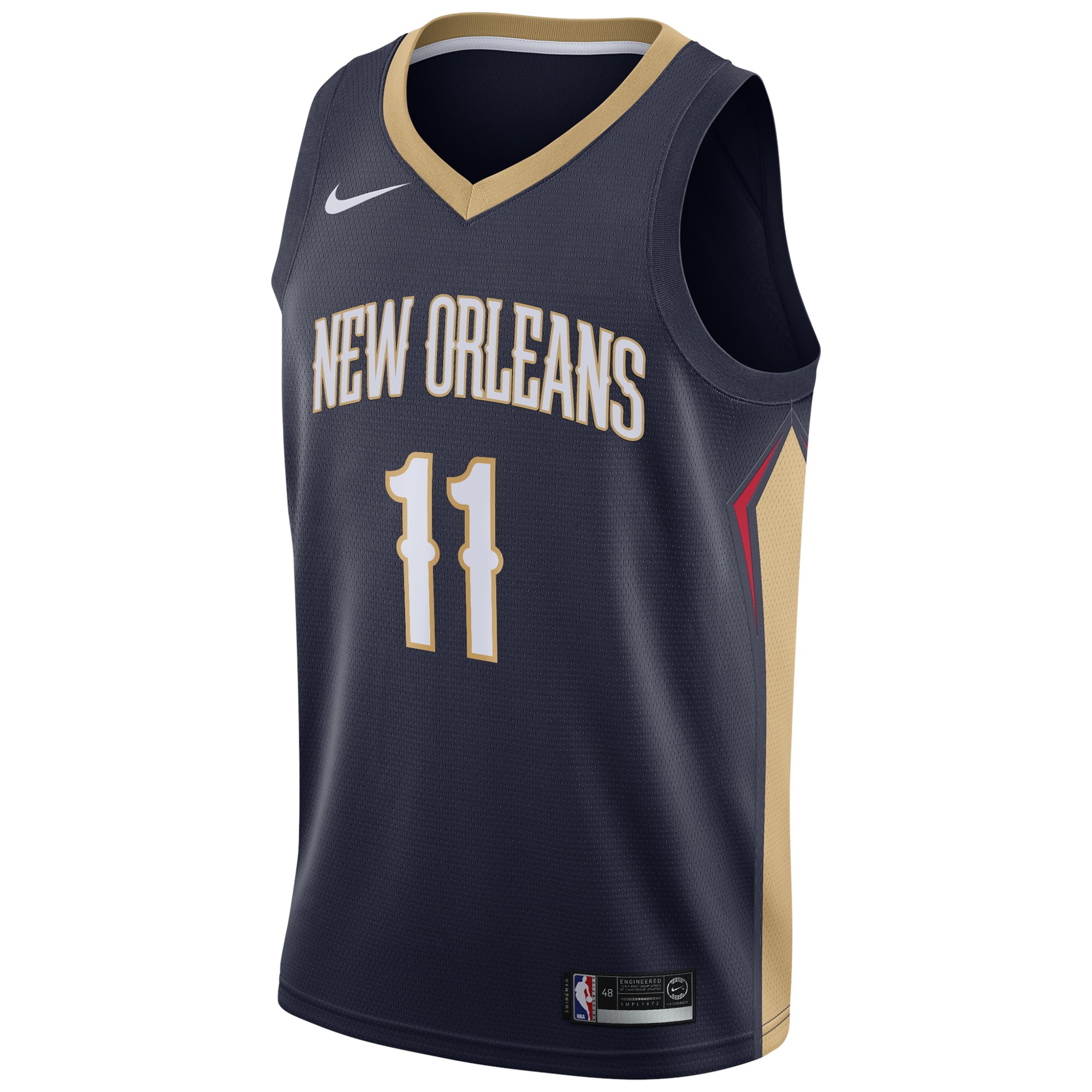 New Orleans Pelicans Icon Edition Swingman Jersey - Navy - Dyson Daniels - Youth