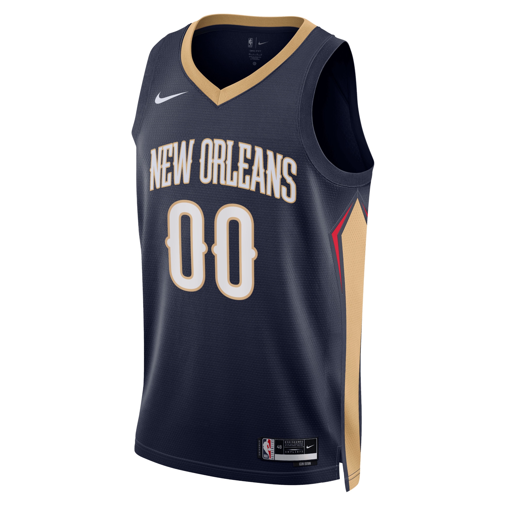 New Orleans Pelicans Icon Swingman Jersey - Custom - Unisex