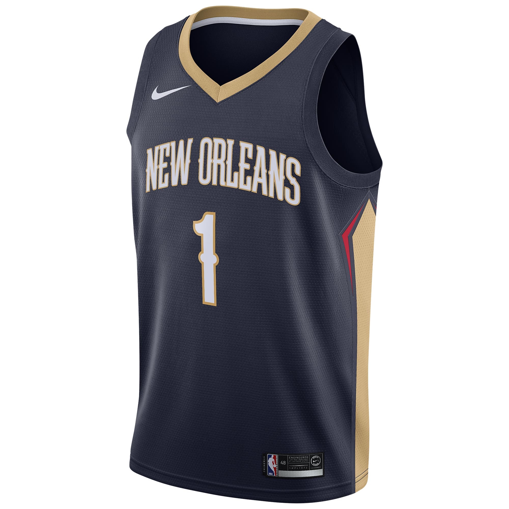 New Orleans Pelicans Icon Swingman Jersey - Zion Williamson - Youth