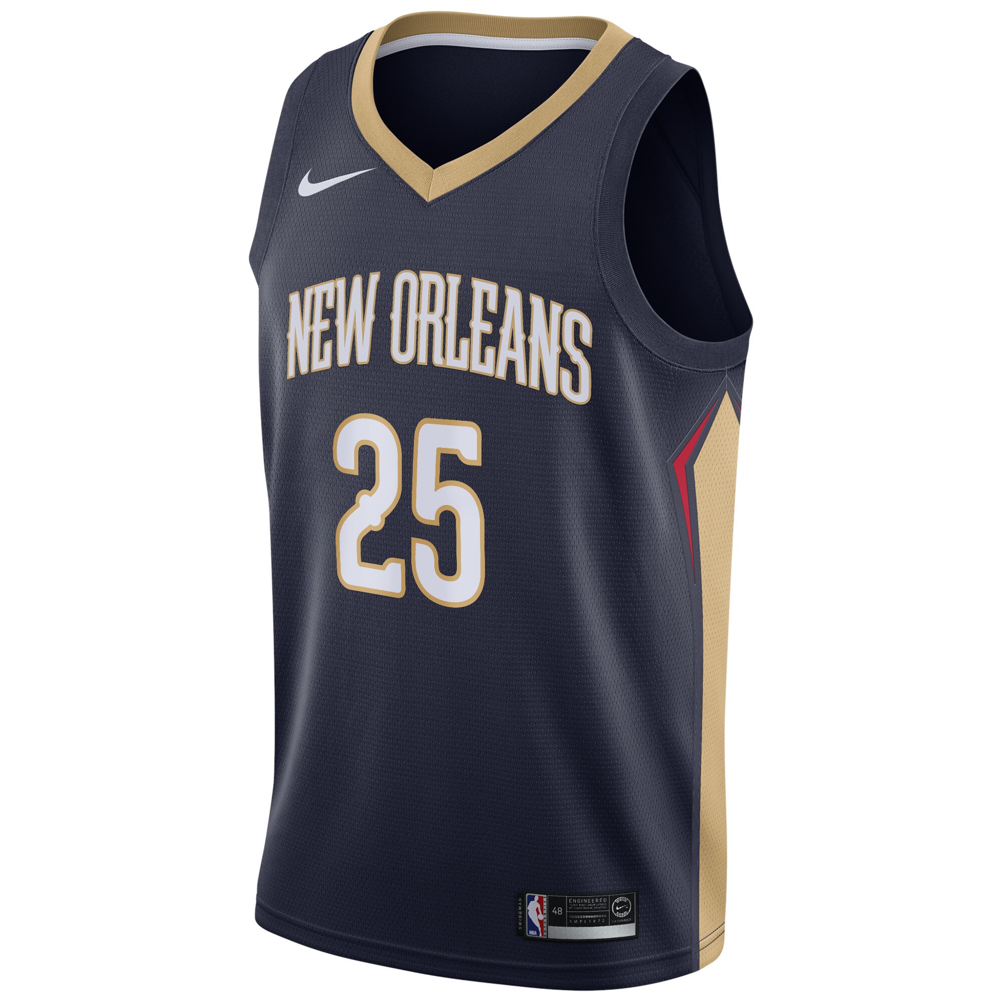 New Orleans Pelicans Swingman Jersey - Navy - Trey Murphy Iii - Youth - Icon Edition