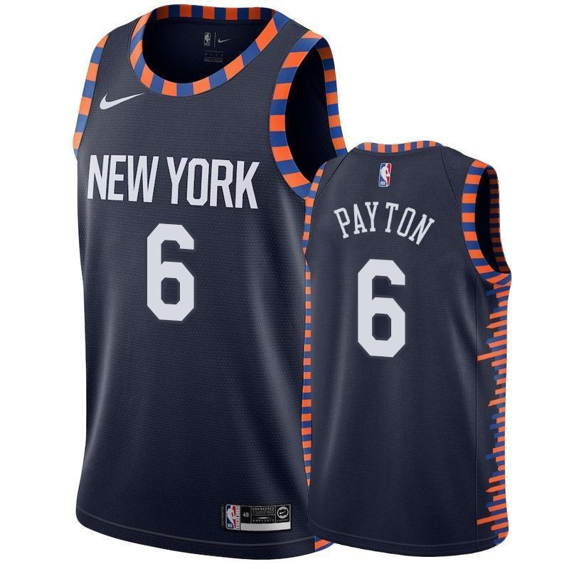New York Knicks Elfrid Payton 6 City Men's Jersey