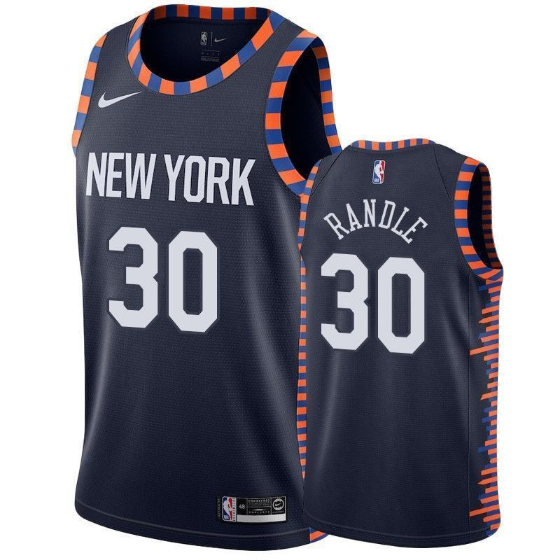 New York Knicks Julius Randle 30 City Men's Jersey
