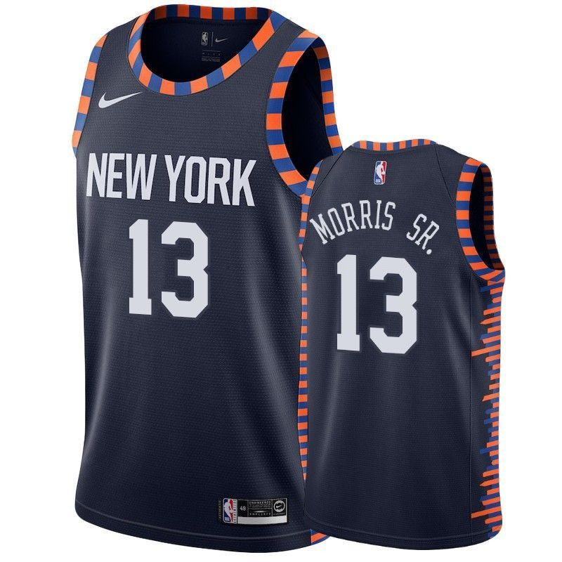 New York Knicks Marcus Morris Sr. 13 City Men's Jersey