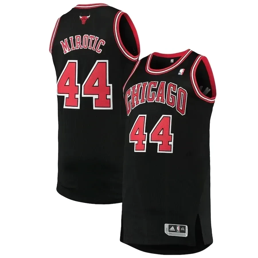 Nikola Mirotic Chicago Bulls Finished Jersey - Black