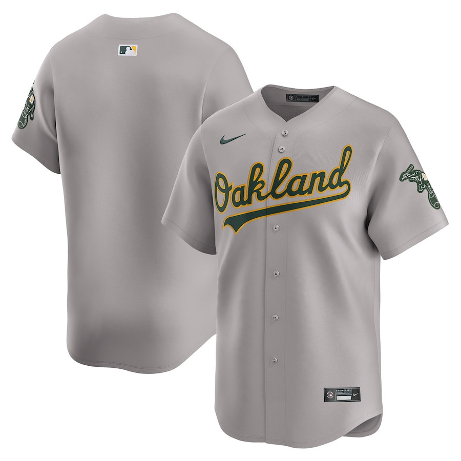 Oakland Athletics Away Limited Men Jersey - Gray