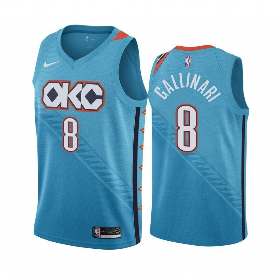 Oklahoma City Thunder Danilo Gallinari 8 City Men's Jersey
