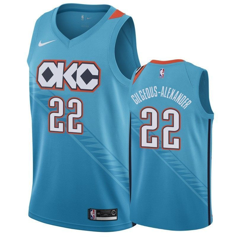 Oklahoma City Thunder Shai Gilgeous-alexander 2 City Men's Jersey