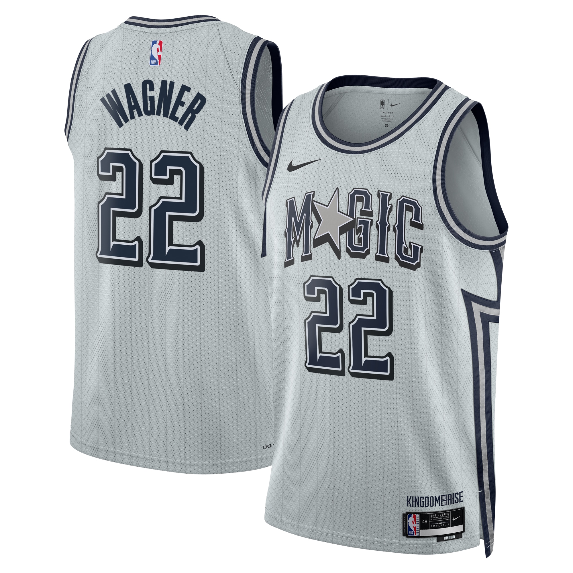 Orlando Magic City Edition Swingman Jersey 2024 - Silver - Franz Wagner - Unisex