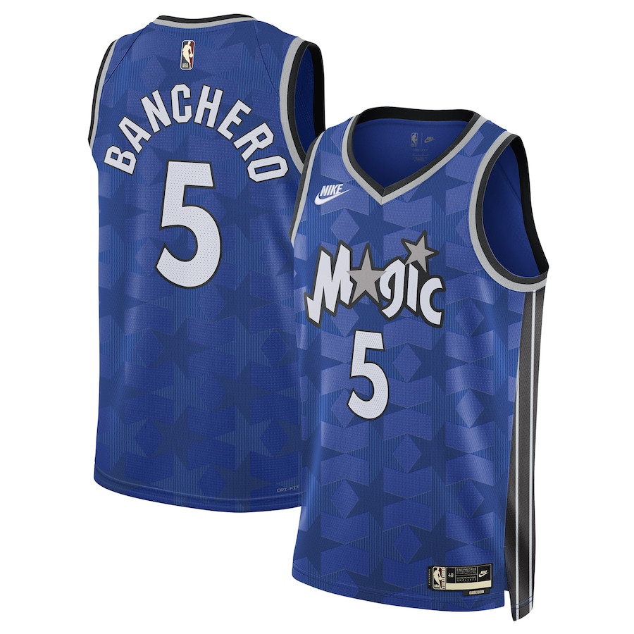 Paolo Banchero 5 Orlando Magic Unisex 2023/24 Swingman Jersey ??classic Edition - Blue