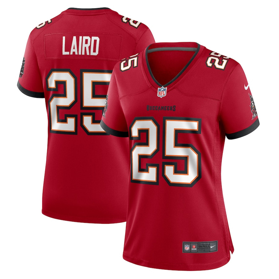 Patrick Laird 25 Tampa Bay Buccaneers Women Game Jersey - Red Js1519