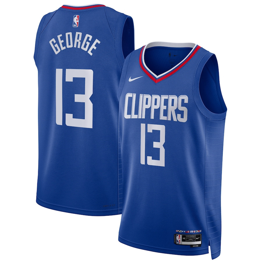 Paul George 13 Los Angeles Clippers Unisex Swingman Jersey - Icon Edition - Blue