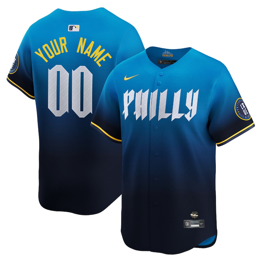 Philadelphia Phillies 2024 Limited City Connect Jersey Customized - Mens