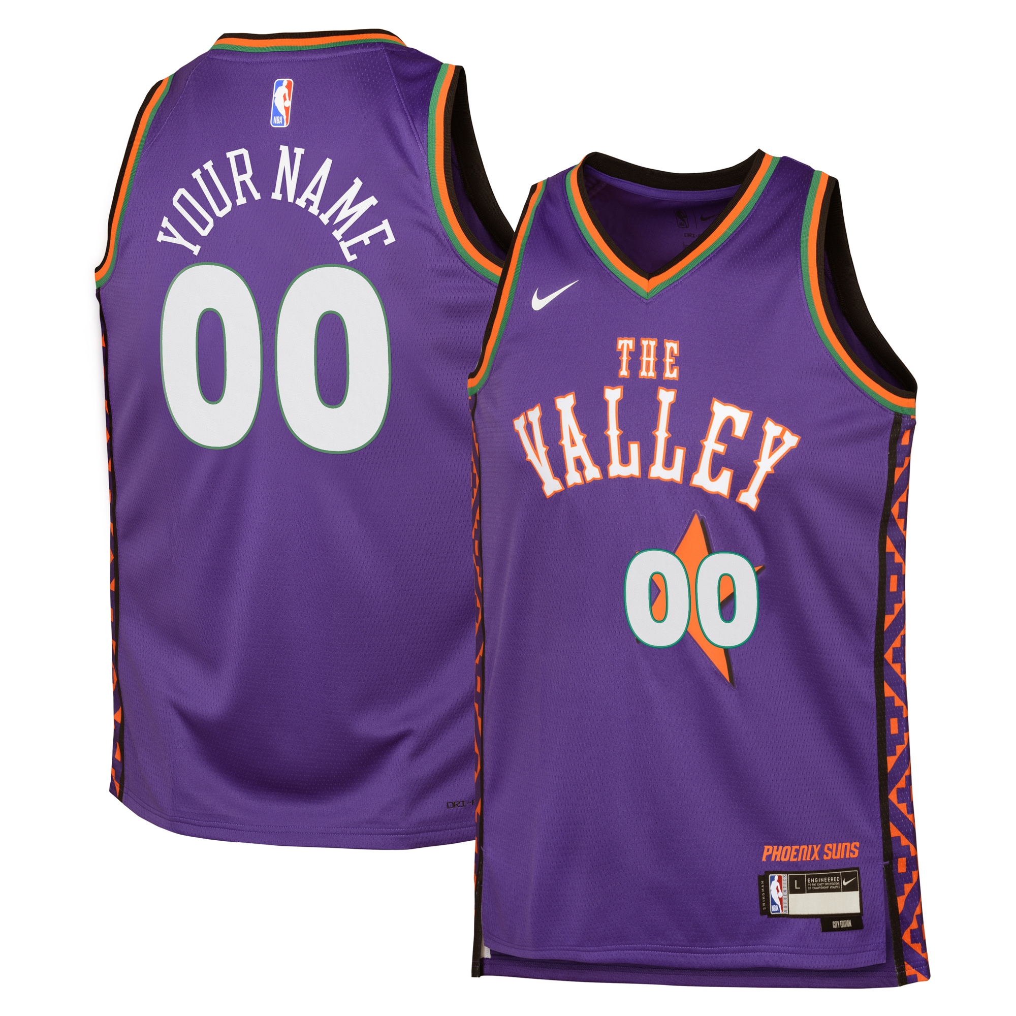 Phoenix Suns City Edition Swingman Jersey 2024 - Custom - Youth