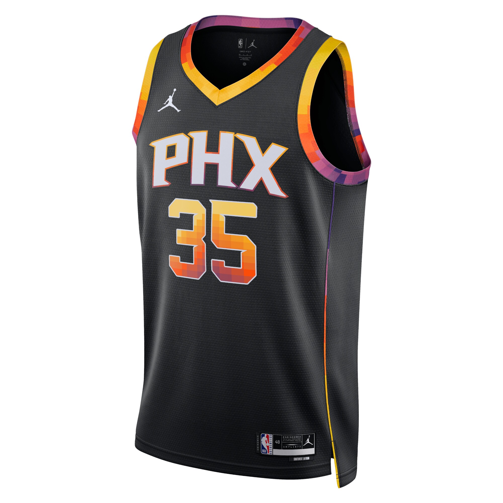 Phoenix Suns Jordan Statement Edition Swingman Jersey - Black - Kevin Durant - Unisex