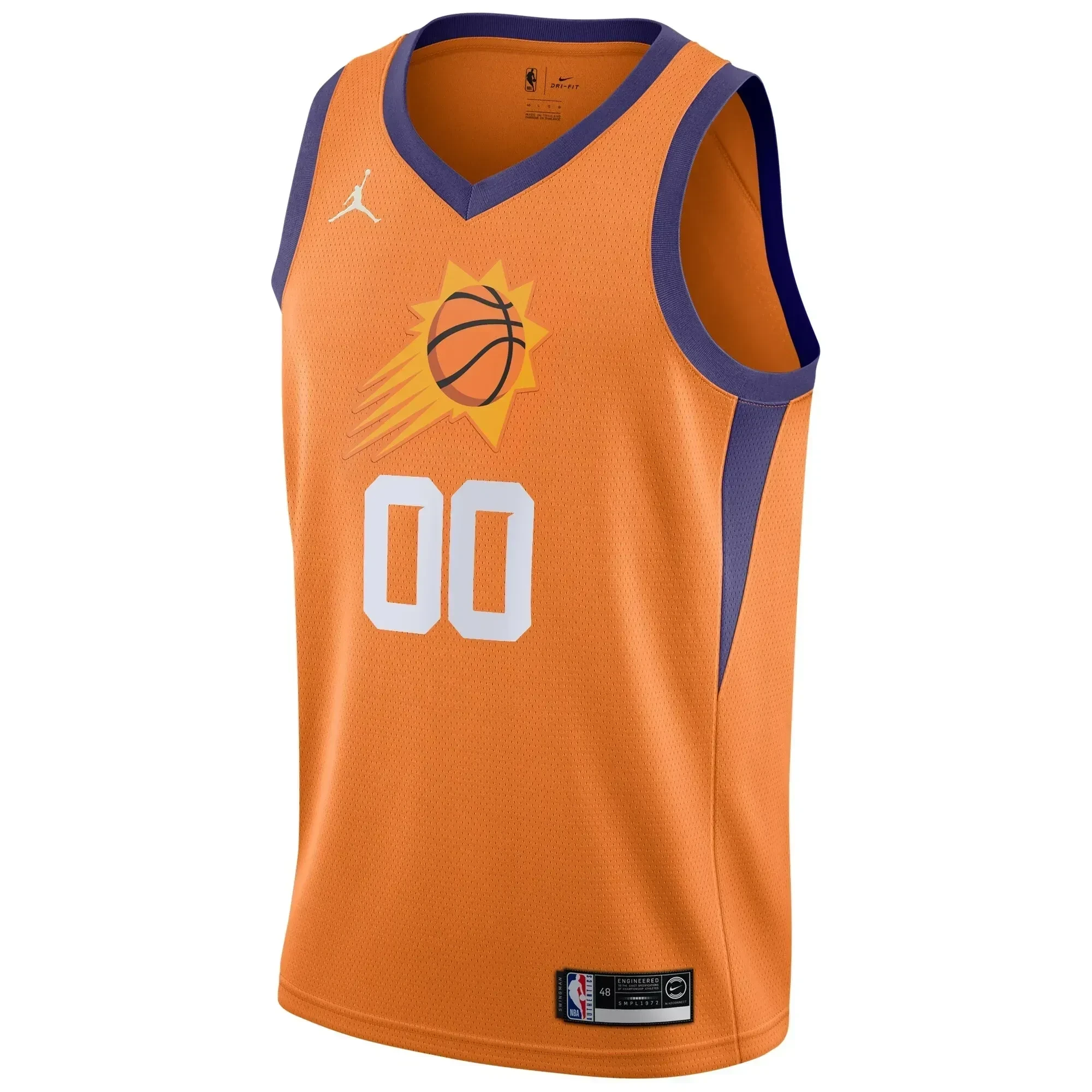 Phoenix Suns Swingman Custom Jersey - Statement Edition - Orange