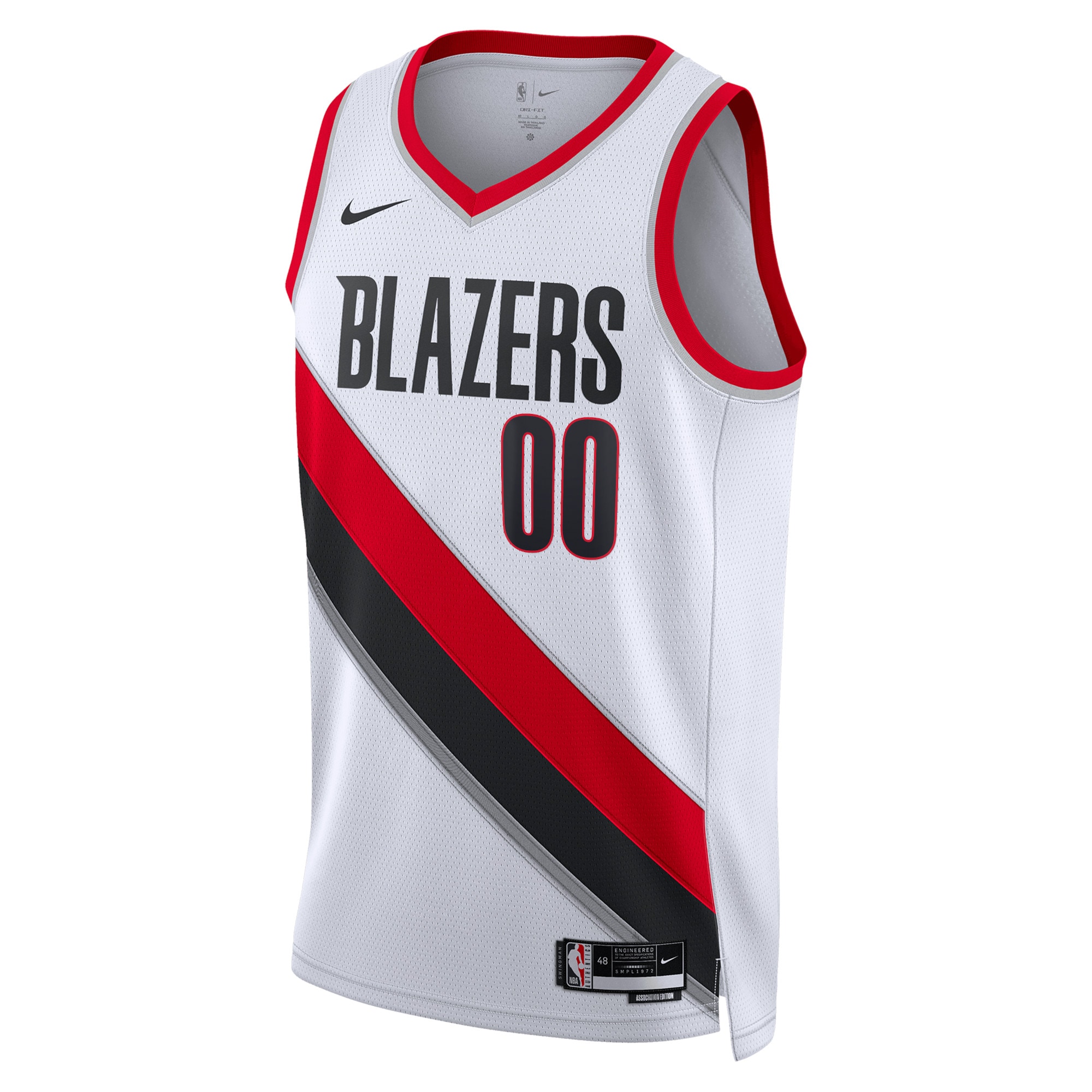Portland Trail Blazers Association Swingman Jersey - Custom - Unisex