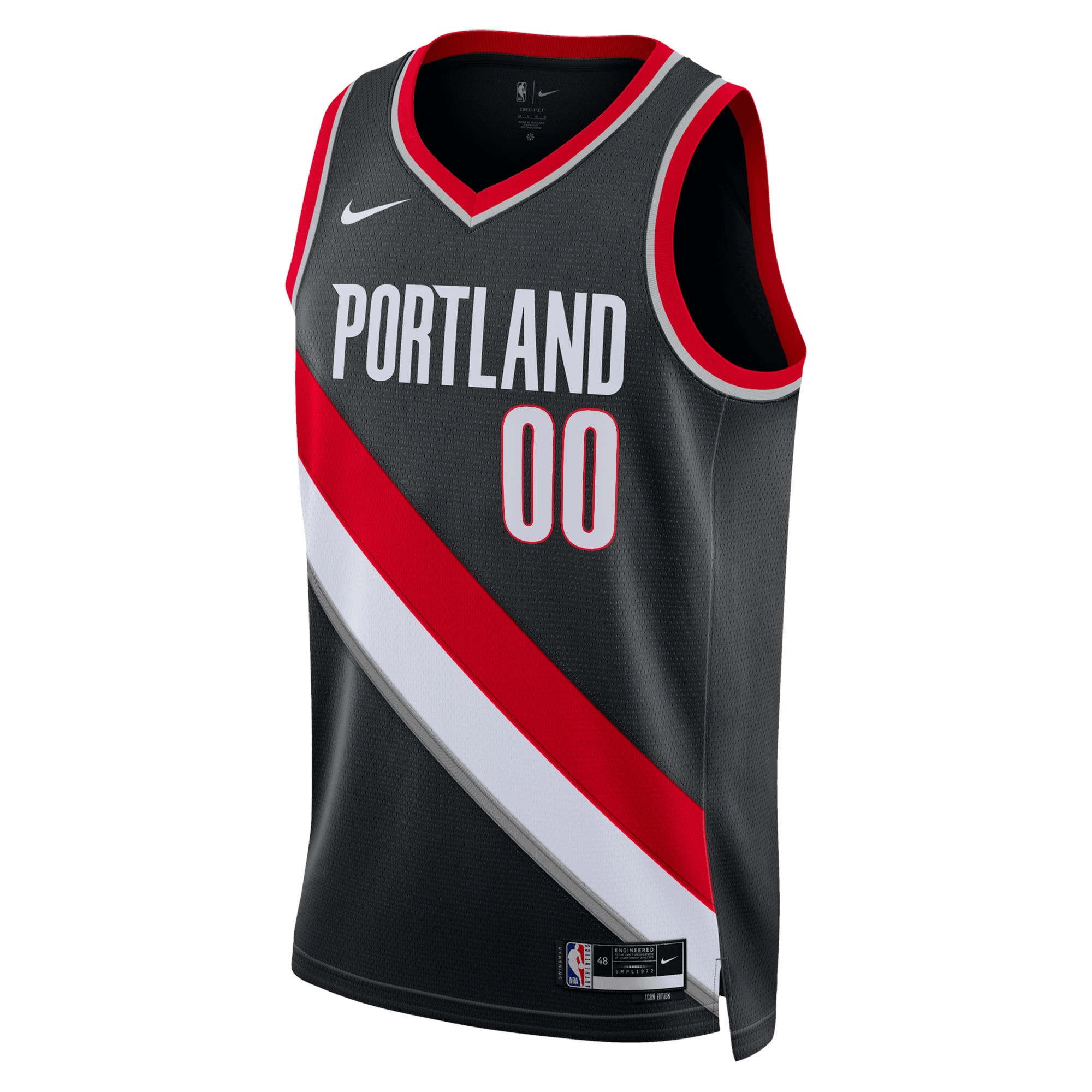Portland Trail Blazers Icon Swingman Jersey - Custom - Unisex