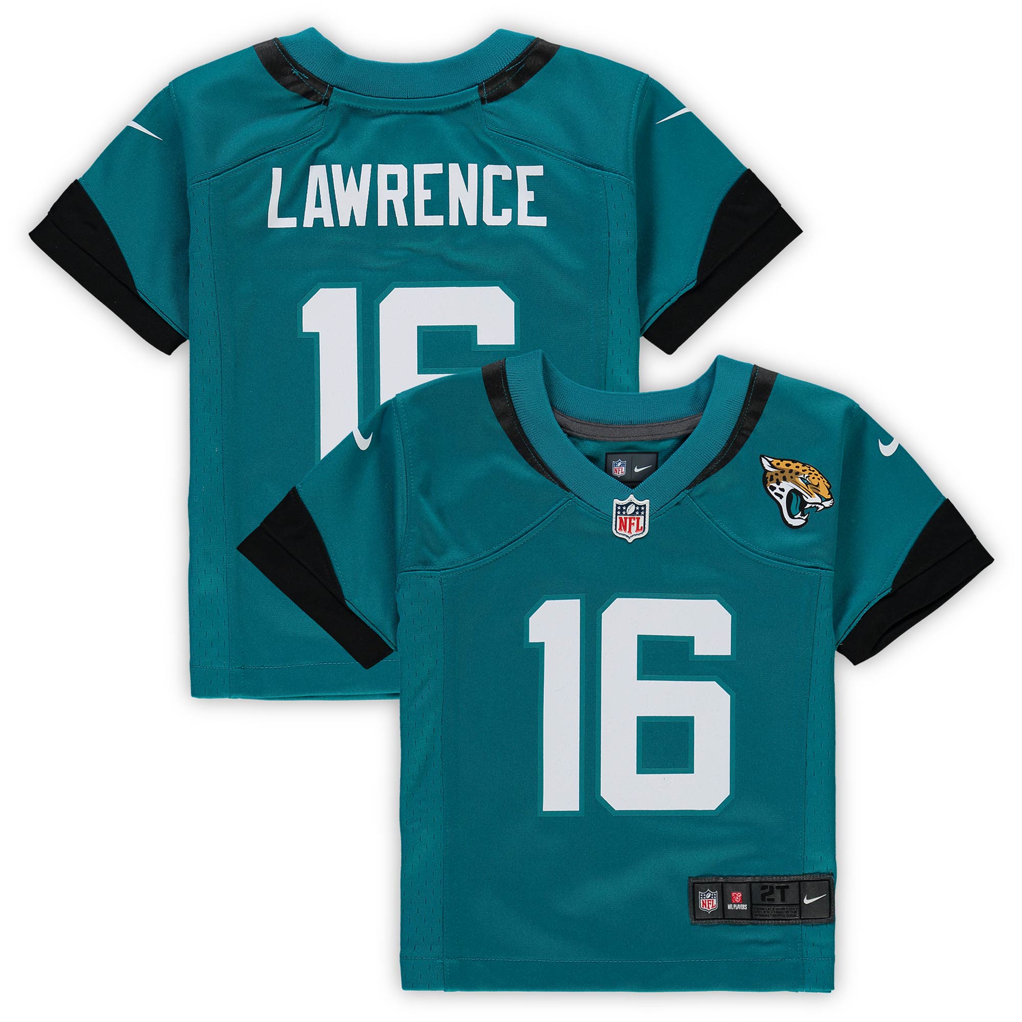 Preschool Jacksonville Jaguars Trevor Lawrence Teal Game Jersey Js5902