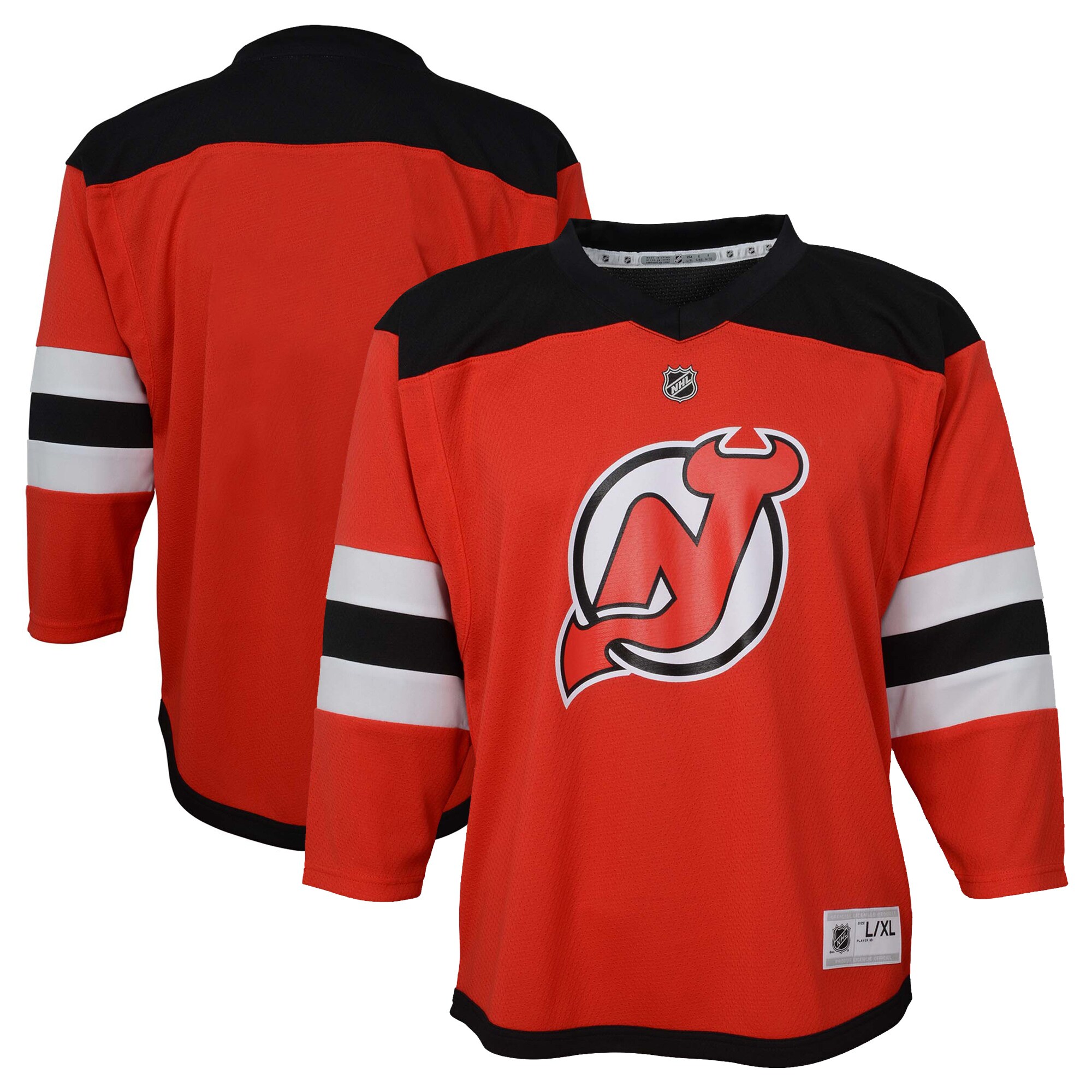 Preschool New Jersey Devils Red Home Jersey