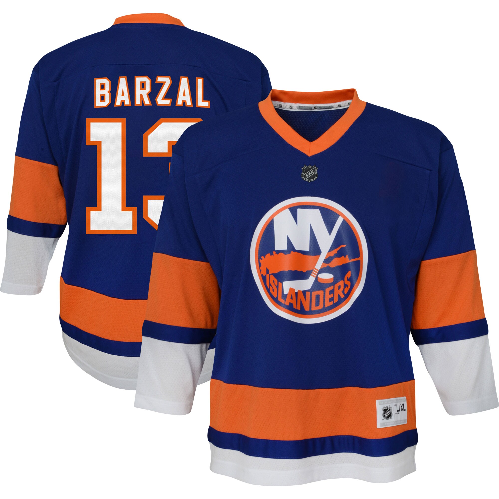 Preschool New York Islanders Mathew Barzal Royal Home Player Jersey