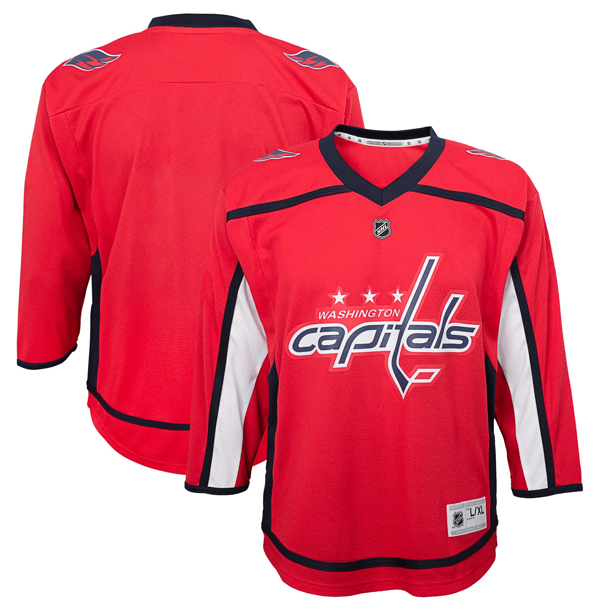 Preschool Washington Capitals Red Home Jersey