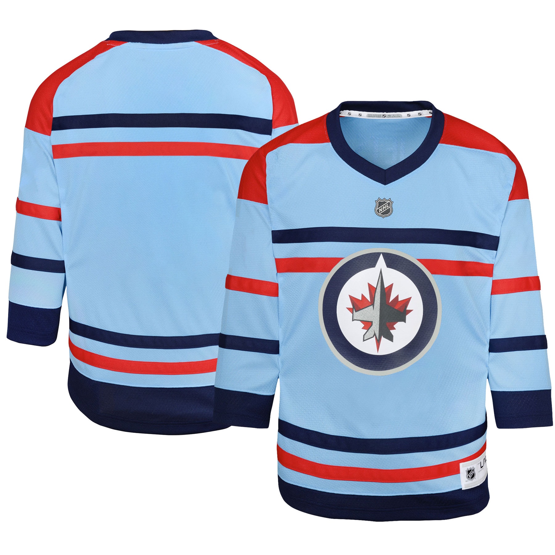 Preschool Winnipeg Jets Light Blue Anniversary Jersey