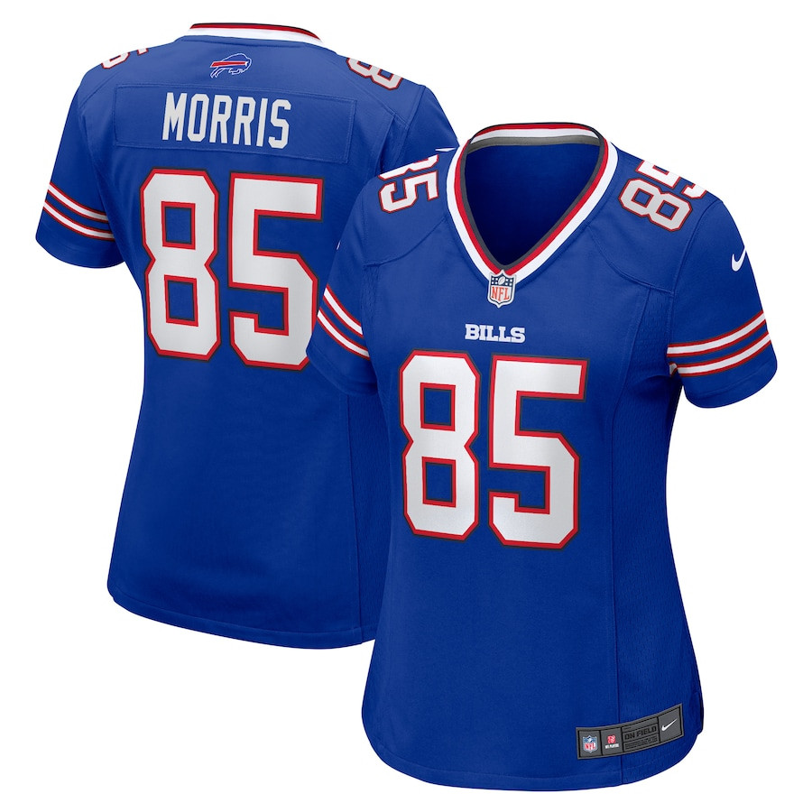 Quintin Morris 85 Buffalo Bills Women Game Jersey - Royal Js2653