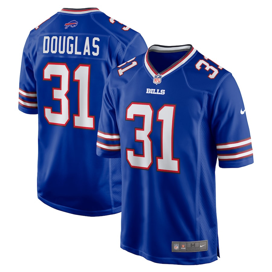 Rasul Douglas 31 Buffalo Bills Game Men Jersey - Royal Js5909
