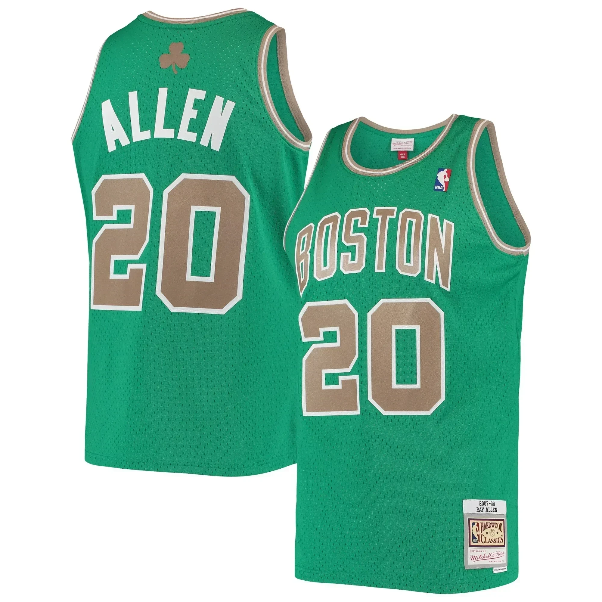 Ray Allen Boston Celtics Mitchell & Ness Hardwood Classics Swingman Jersey - Kelly Green