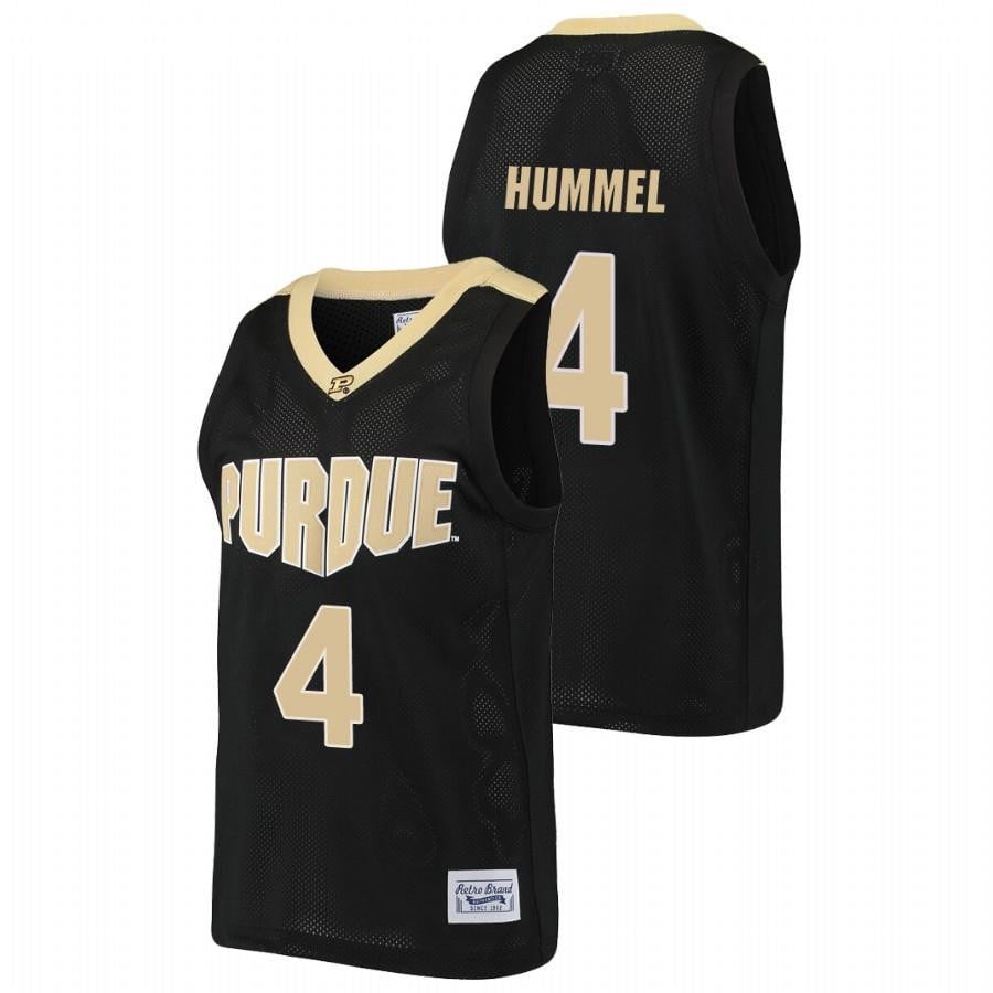 Robbie Hummel Purdue Boilermakers 4 Black Basketball Jersey