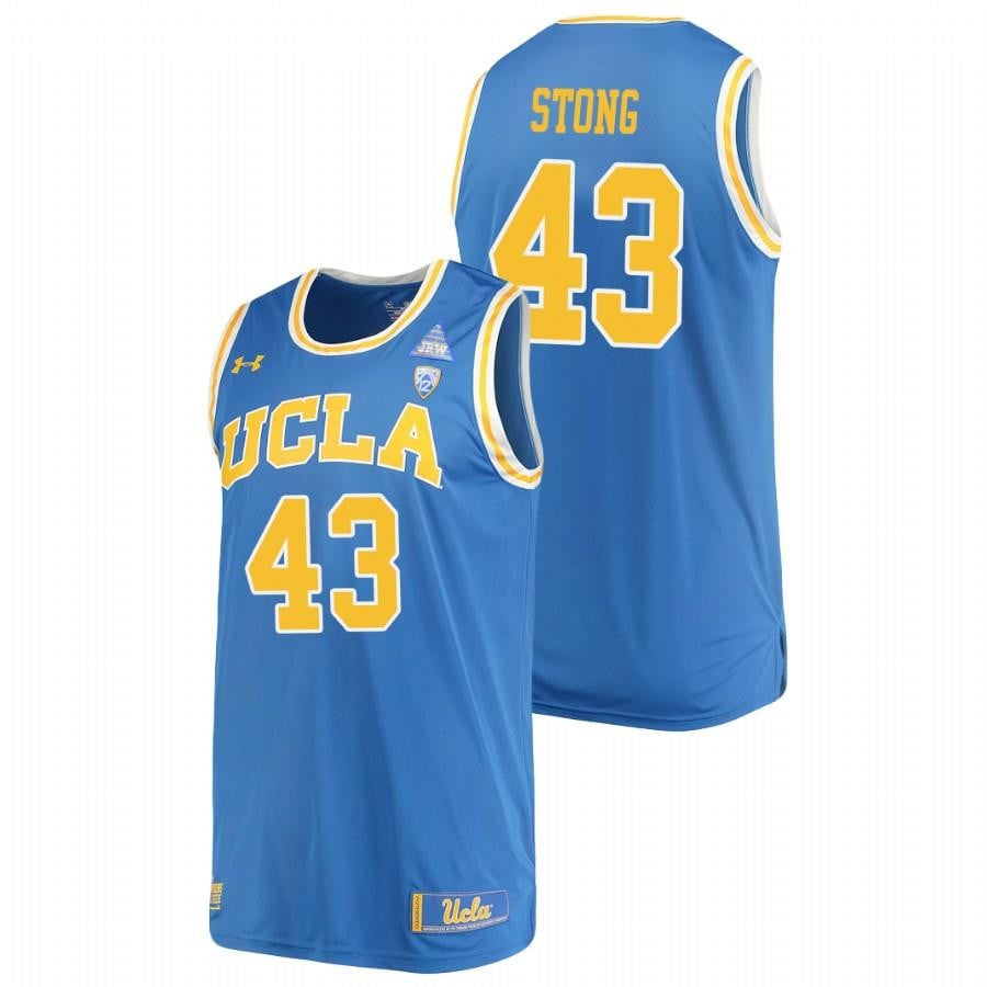Russell Stong Ucla Bruins Blue College Basketball Performance Jersey