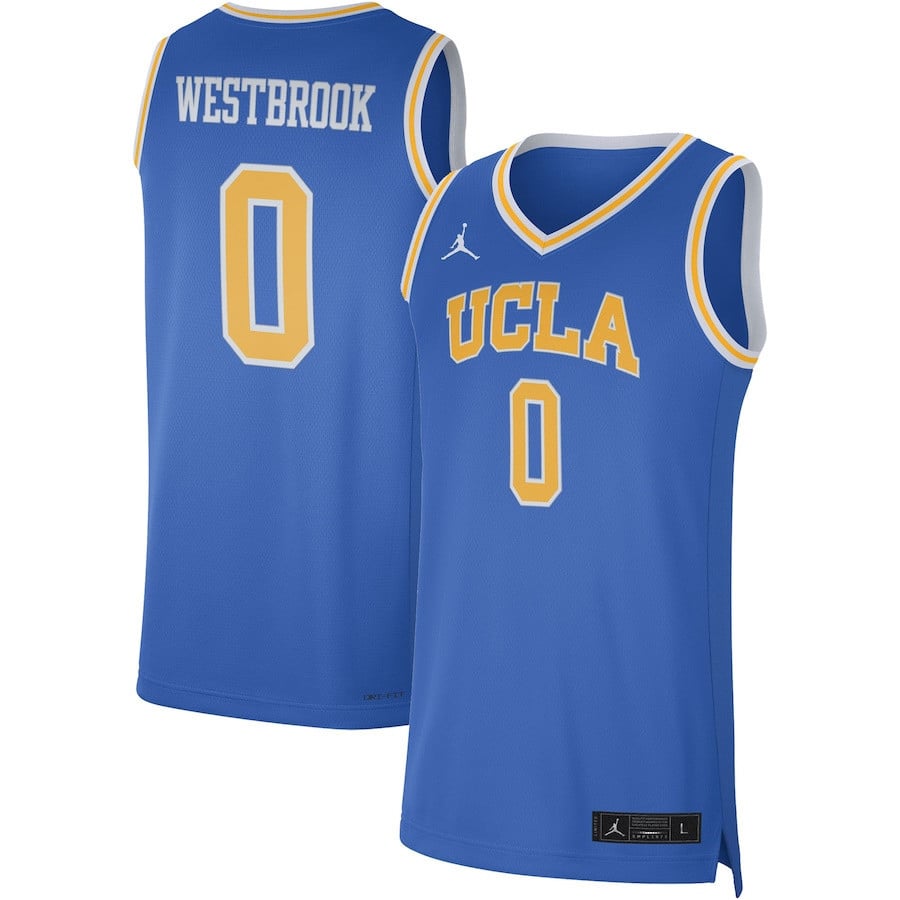 Russell Westbrook 0 Ucla Bruins Limited Basketball Jersey - Blue
