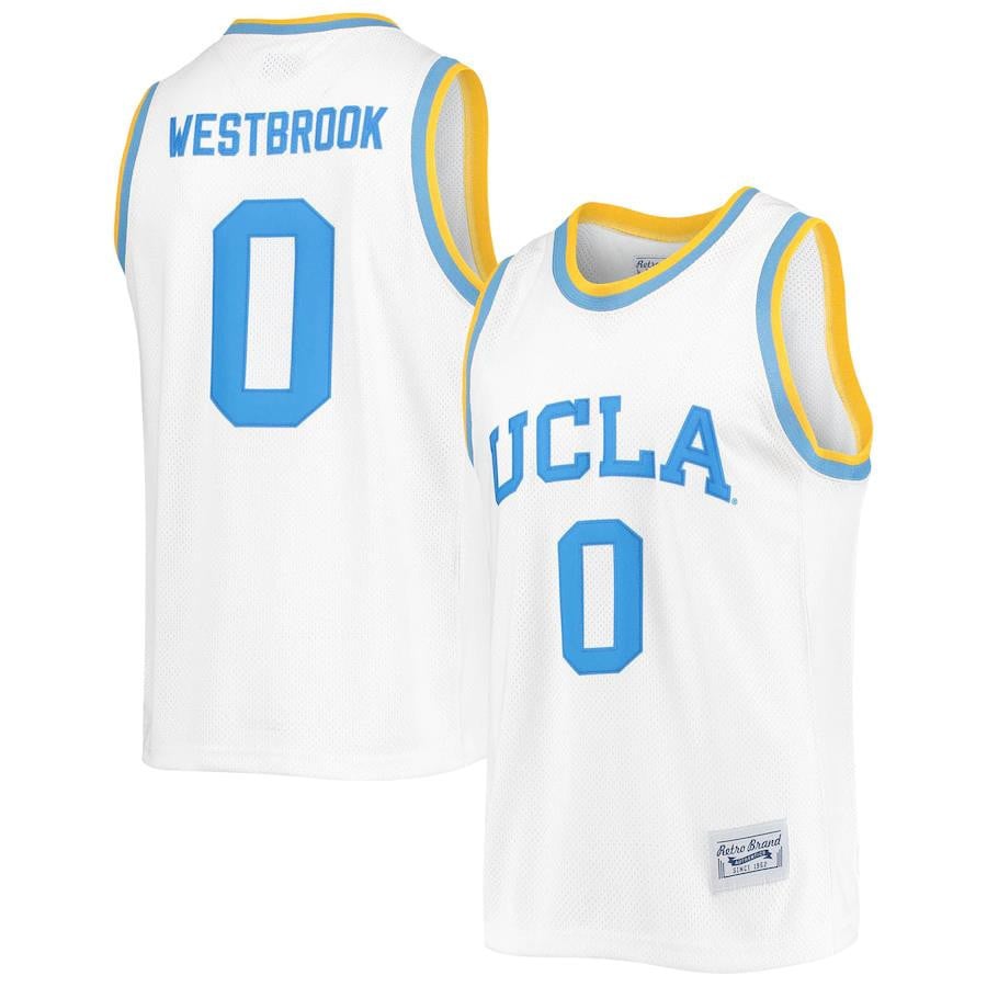 Russell Westbrook Ucla Bruins Commemorative Classic Basketball Jersey - White
