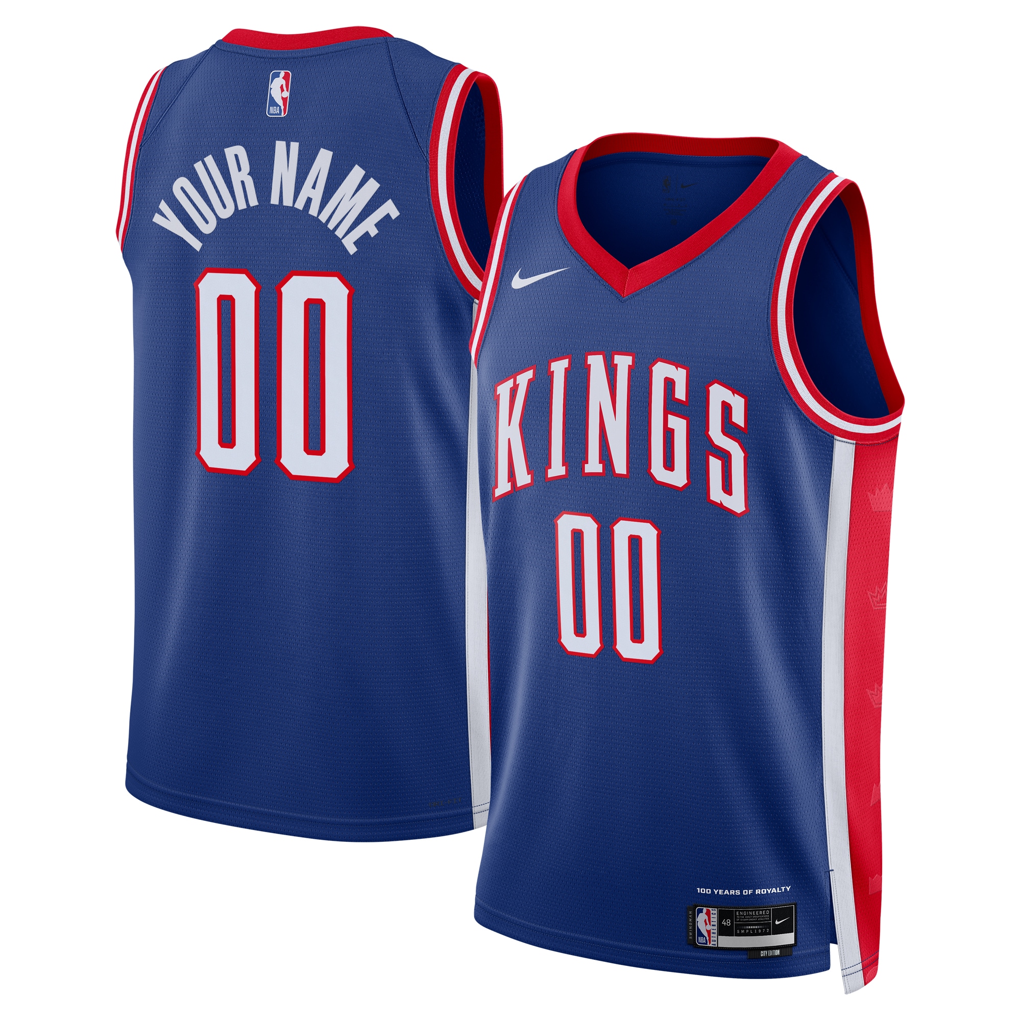 Sacramento Kings City Edition Swingman Jersey 2024 - Custom - Unisex